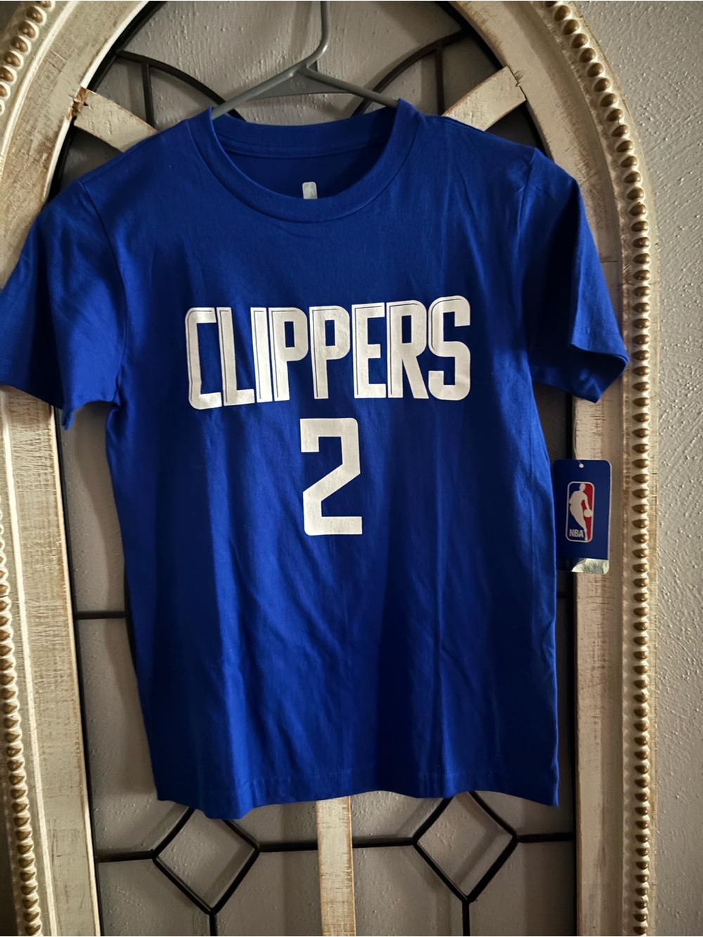 NBA Blue Clippers #2 Youth Short Sleeve Tee